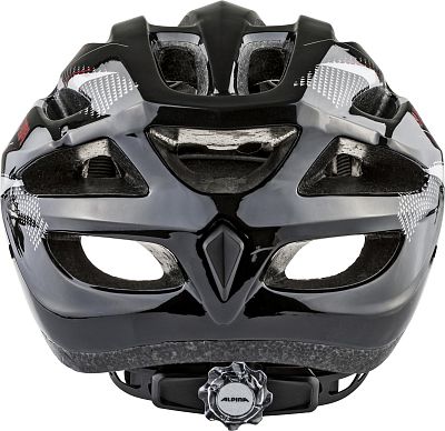 Превью Шлем велосипедный Шлем велосипедный ALPINA MTB 17 Black/White/Red Gloss